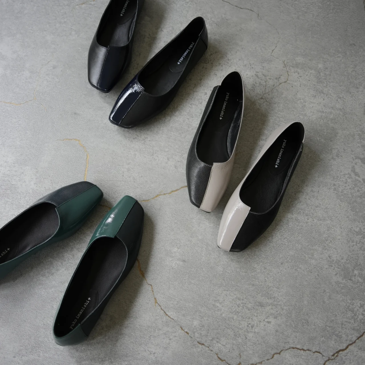 日本設計師女鞋品牌yuko imanishi + | SHOP ALL BLACK